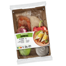 Verspakket Mexicaanse burrito's